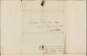 John Godfrey to George Coffin, 20 March 1826