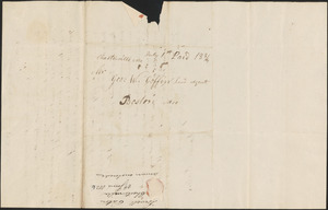 Lowell Eaton to George Coffin, 27 June 1826