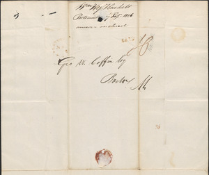 William Hackett to George Coffin, 7 September 1826