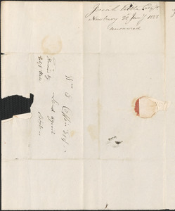 Josiah Little to George Coffin, 28 January 1828