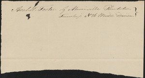 Asabel Foster to George Coffin, 1828