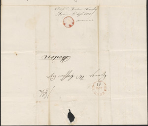 Barker & Crosby to George Coffin, 22 April 1828