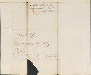 Albert Smith to George Coffin, 31 April 1828