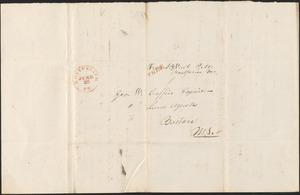 Joshua Vail to George Coffin, 25 June 1828