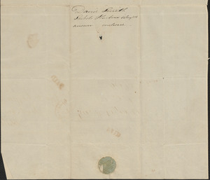 David Smith to George Coffin, 14 August 1828