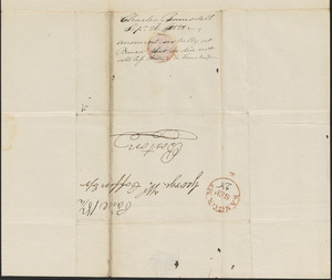 Charles Ramsdell to George Coffin, 24 September 1828