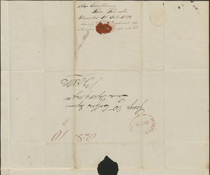 Levi Lincoln to George Coffin, 13 October 1828