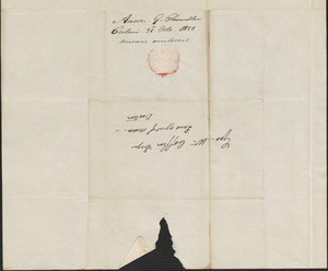 A.G. Chandler to George Coffin, 31 October 1828