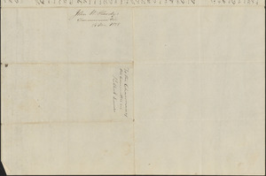 John Hardy to Chairman Commander on Public Lands, 25 November 1828