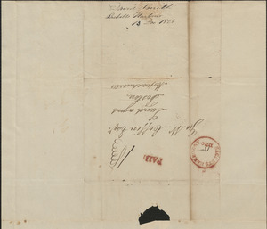 David Smith to George Coffin, 13 December 1828