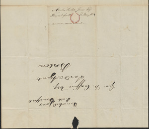 Archibald Jones to George Coffin, 26 May 1829