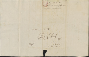 Lowell Eaton to George Coffin, 9 September 1829