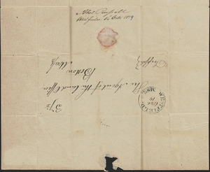 Noel Russell to George Coffin, 14 October 1829