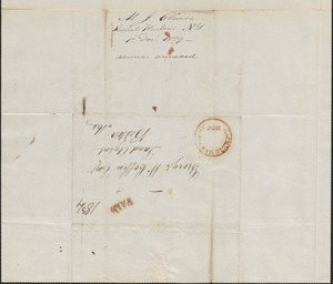 M.J. Chase to George Coffin, 12 December 1829
