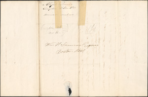 Abijan Powers to William Summer, 13 November 1830