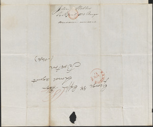 John Webber to George Coffin, 14 April 1831