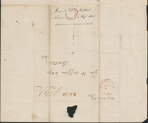 Josiah Little to George Coffin, 3 September 1831