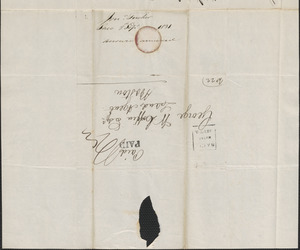 Jonathan Tucker to George Coffin, 8 September 1831