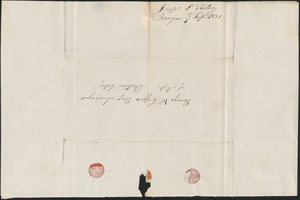Joseph L. Kelsey to George Coffin, 9 September 1831