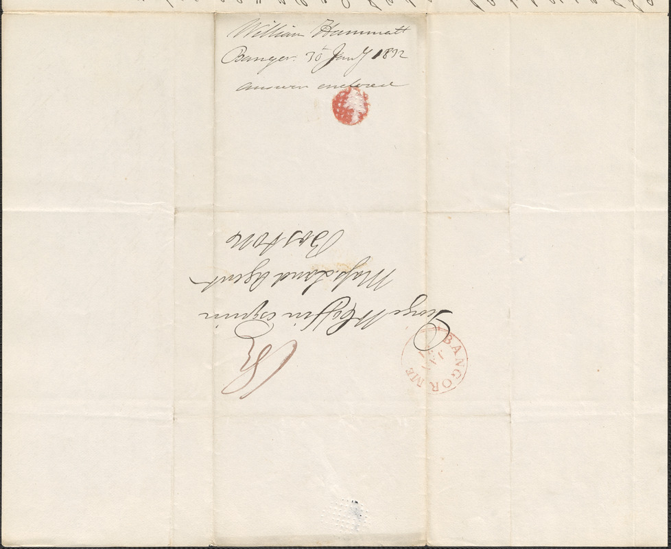 William Hammatt to George Coffin, 30 January 1832 - Digital Commonwealth