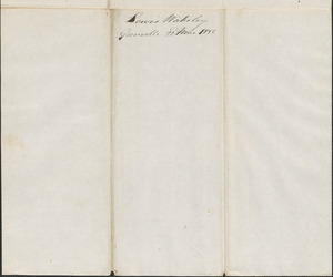 Lewis Wakeley to George Coffin, 22 March 1832