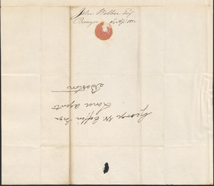 John Webber to George Coffin, 14 April 1832