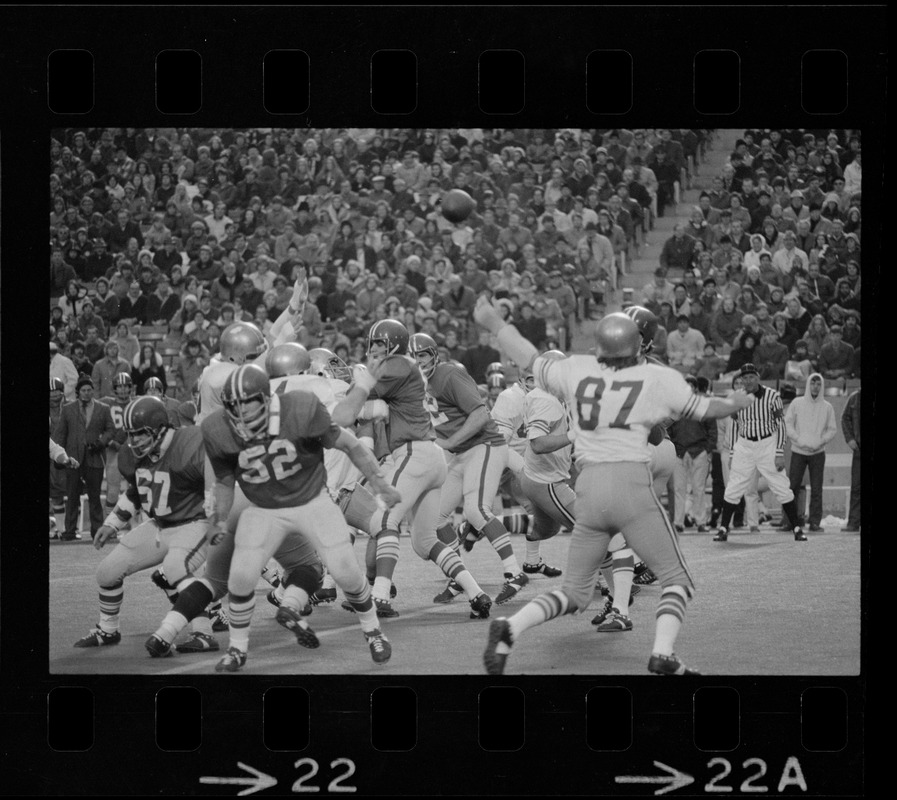 Boston College vs. Holy Cross football game at Schaefer Stadium