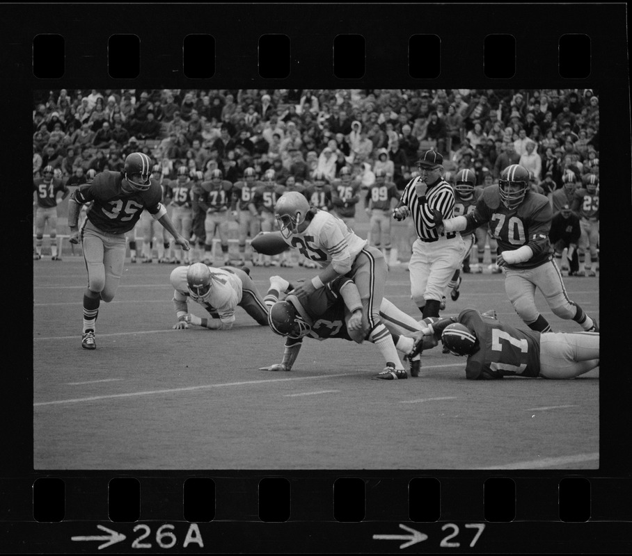 Boston College vs. Holy Cross football game at Schaefer Stadium