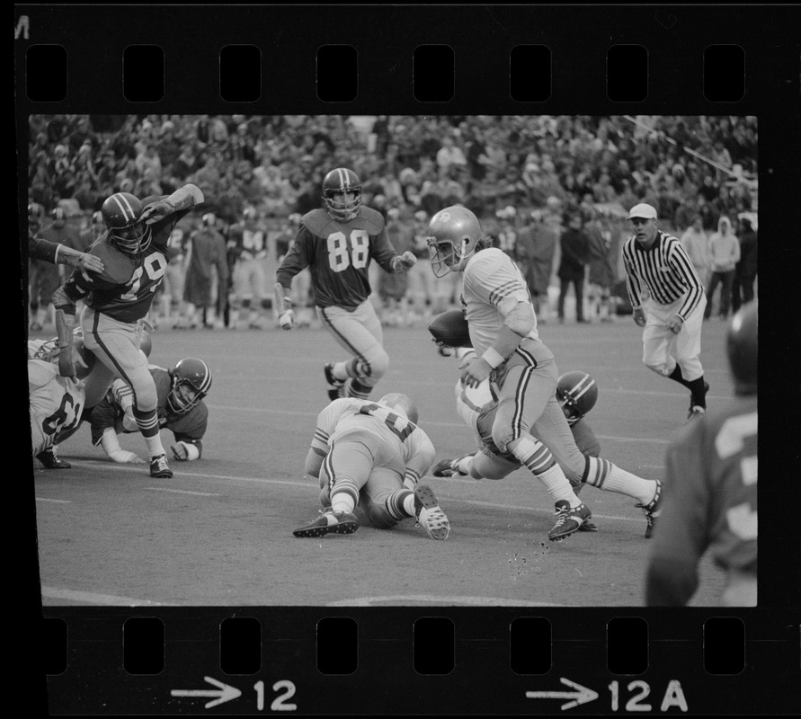 Boston College vs. Holy Cross football game at Schaefer Stadium