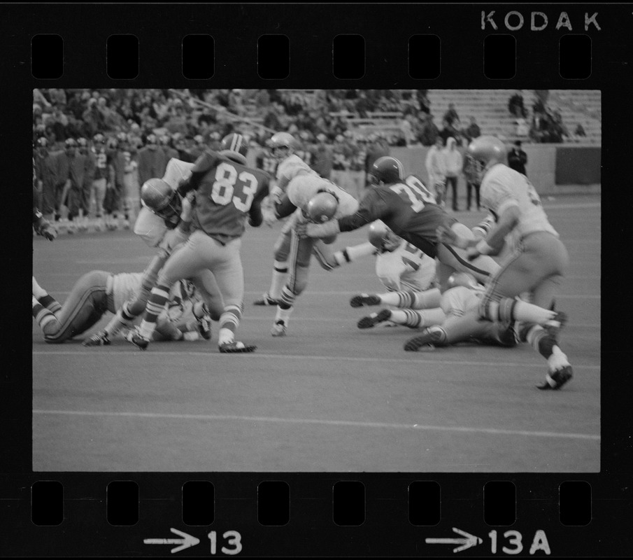 Boston College vs. Holy Cross football game at Schaefer Stadium