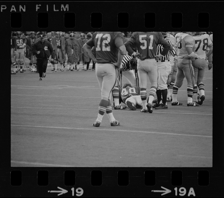 Boston College vs. Holy Cross football game at Schaefer Stadium