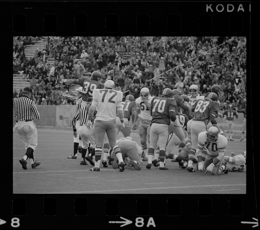 Boston College vs. Holy Cross football game at Schaefer Stadium