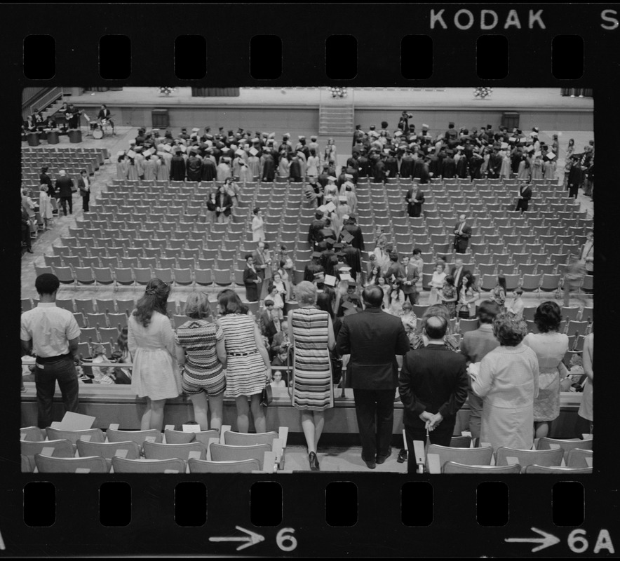 University of Massachusetts Boston commencement ceremony at John B