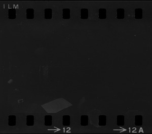 Dark view of meeting that occurred to issue statement of agreement reached between Boston State College administrative leaders and the Black Student Association