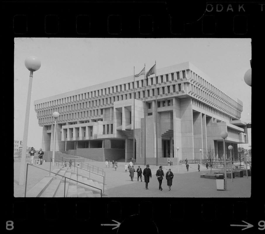 Exterior of Boston City Hall