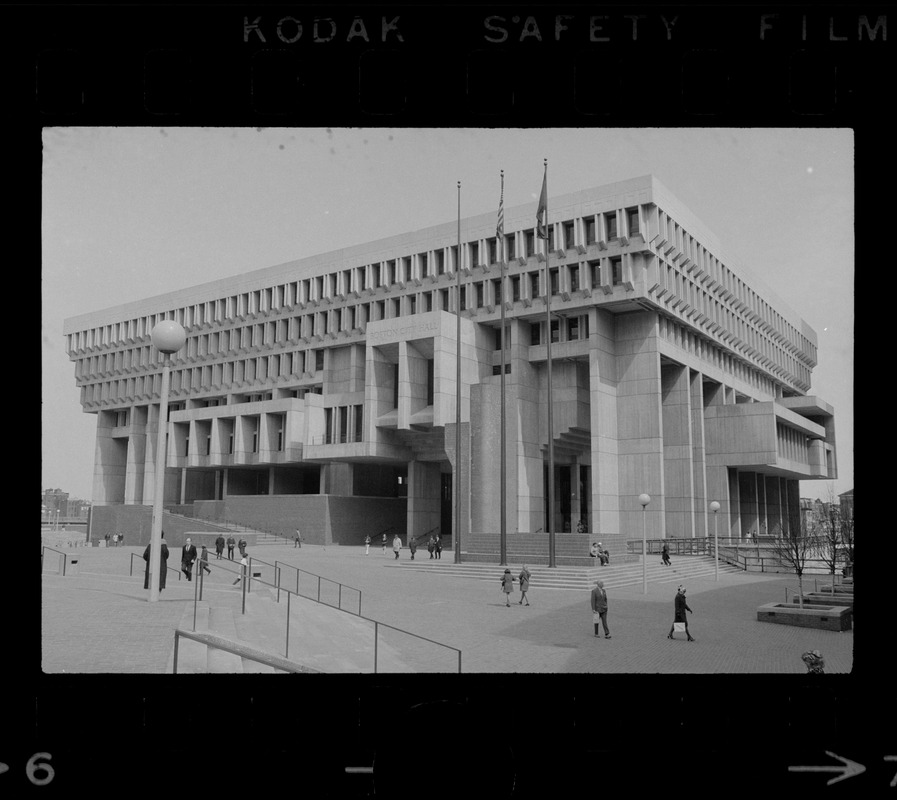 Exterior of Boston City Hall