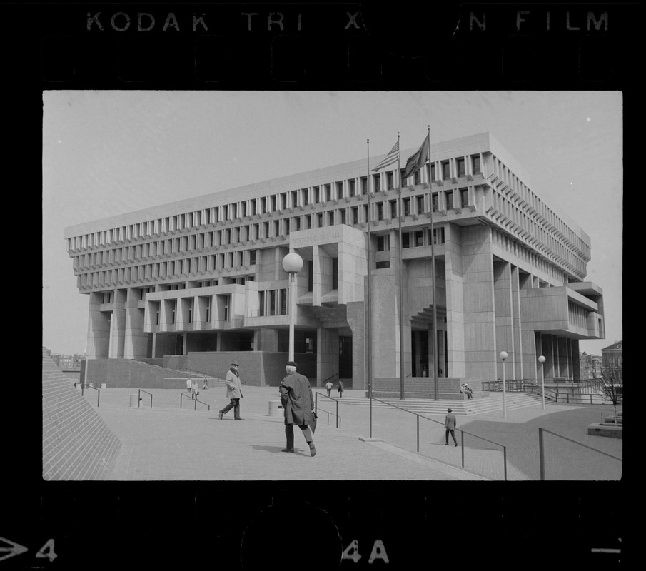 Exterior of Boston City Hall