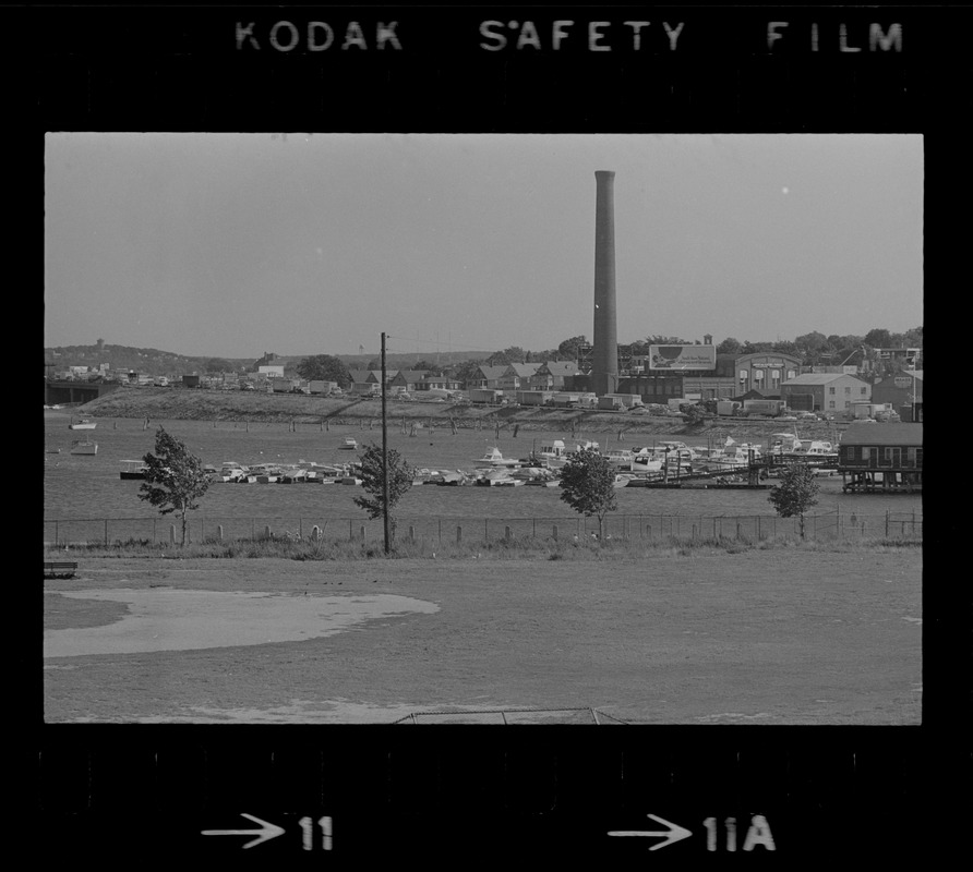 View of waterfront from Southeast Expressway