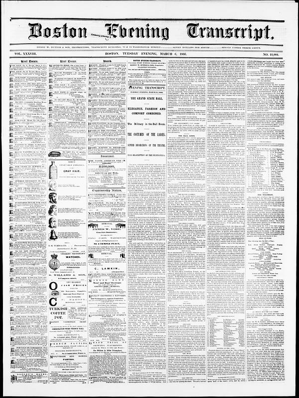 Boston Evening Transcript - Digital Commonwealth