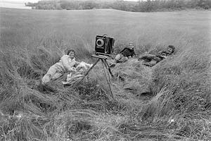 Alan Borner, Rich Langan and girlfriend and Deardorff, Adams Point, Durham