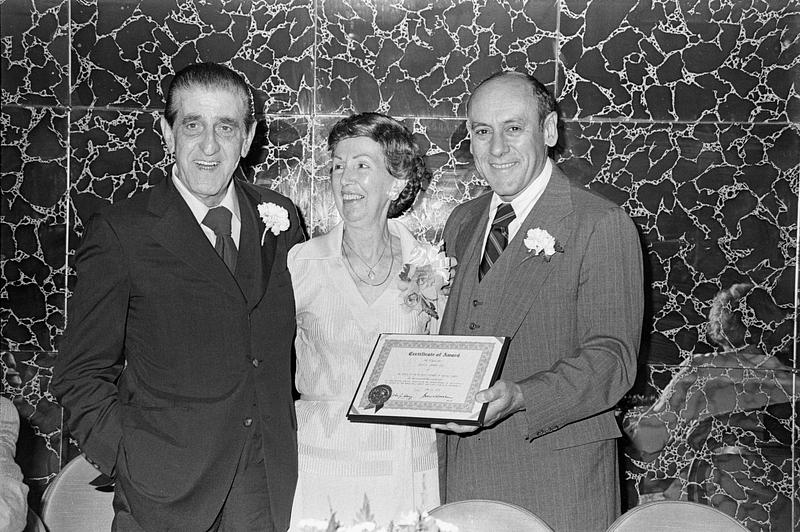 Mr. and Mrs. Joe Laurano and Revere Mayor George Colella