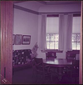 Lawrence Library, reading room, east