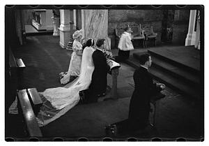 Wedding Will. Ryan of Maker St. Brig. at Brookline with Fr. Dowd