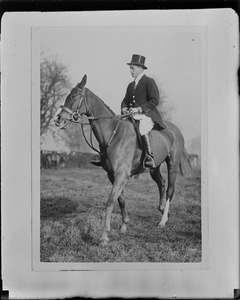 Edward, Prince of Wales, on horseback