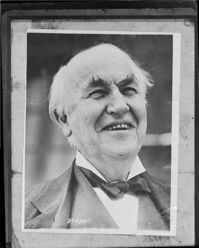 Thomas Edison age 76