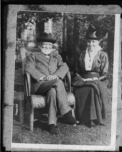 Andrew Carnegie and wife