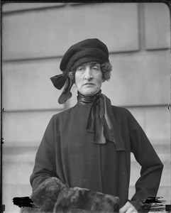 Noted English woman Mrs. Pankhurst in Boston