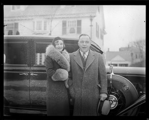 Gus Sonnenberg and Miss Marie Elliot - Belmont, Mass.