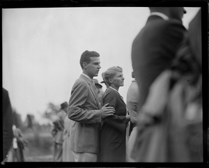 Mr. and Mrs. Barry Wood - country club