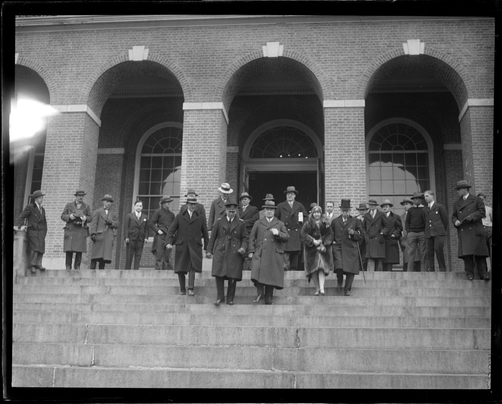 Capt. Fried and wife in Boston